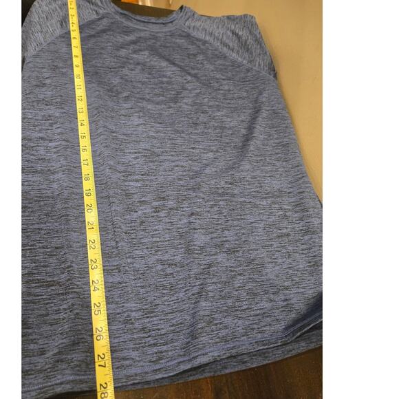 CuddlDuds ClimateRight Soft Knit Thumbholes Long Sleeve Crew Blue Black XXL - Picture 7 of 7